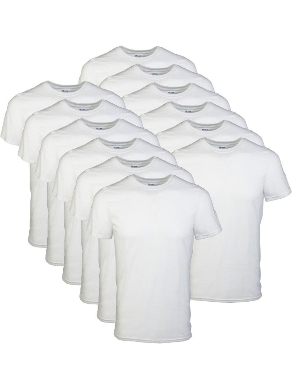 Men's Crew T-Shirts Multipack, Soft Cotton Basics, Casual Wear, Comfortable Fit